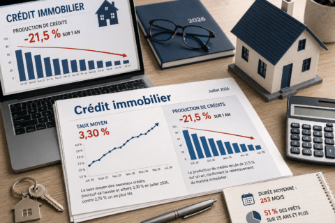 Crédit immobilier : taux à 3,30 %, prêts en baisse… le marché décroche