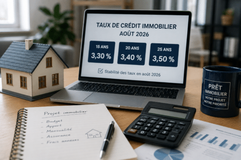 Crédit immobilier : les taux restent sous 3,5 % en août 2026, mais jusqu'à quand ?