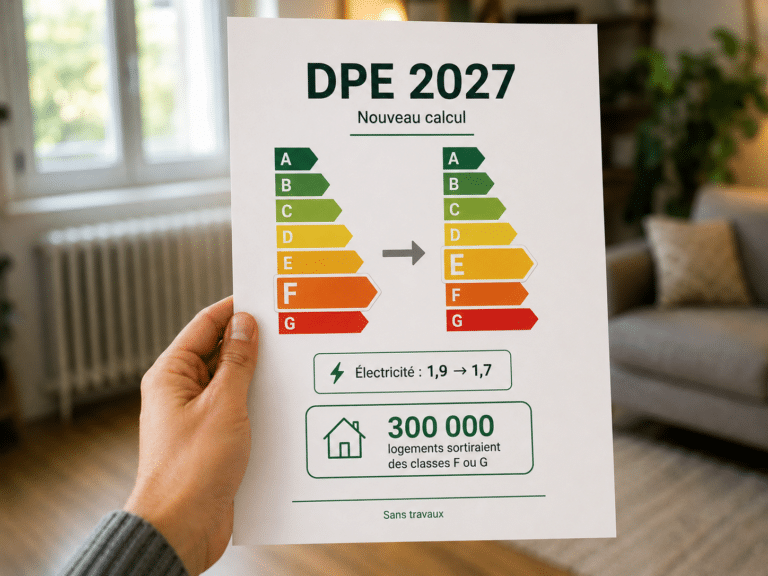 DPE 2027 : le nouveau calcul va améliorer la note de 300 000 passoires thermiques