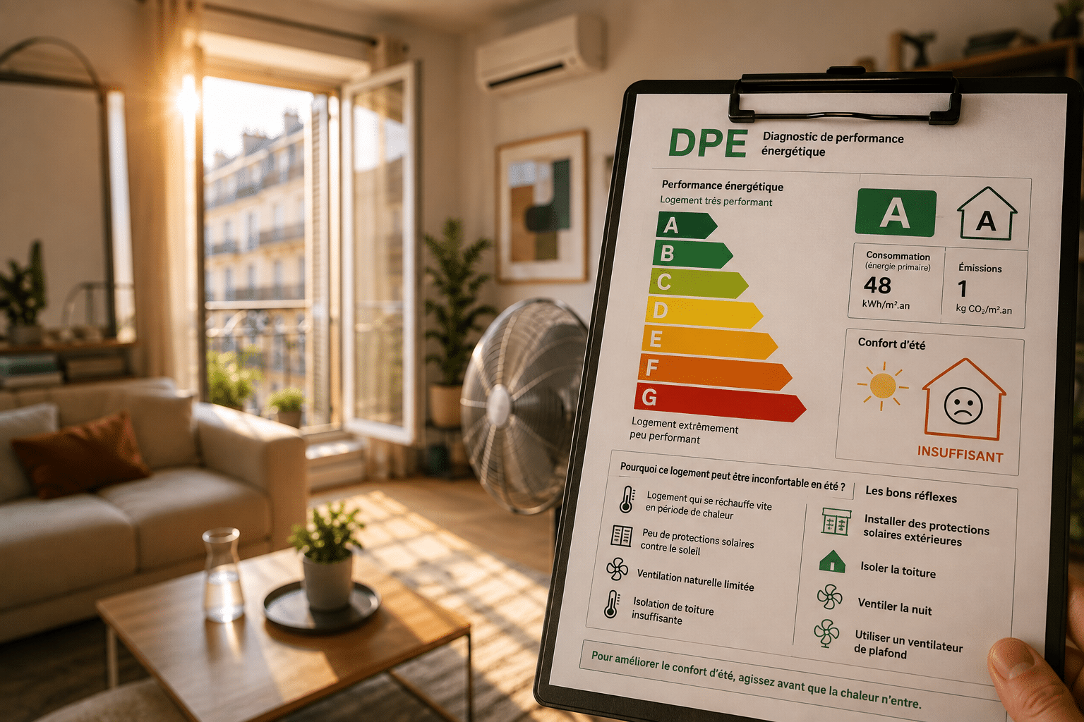 Canicule : la faille du DPE qui surprend propriétaires et acheteurs enfin prise en compte