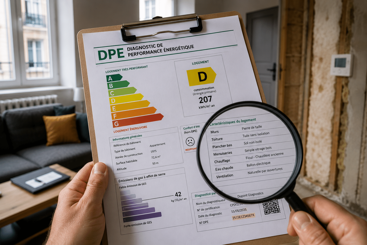 DPE douteux : les vérifications à faire avant d’acheter ou de vendre un logement