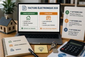 Investissement locatif : qui devra utiliser la facture électronique dès septembre 2026 ?