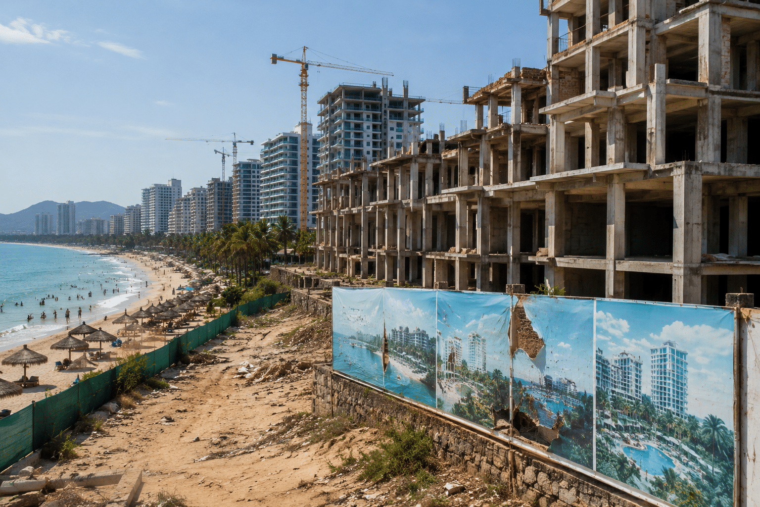Le Vietnam attire des millions de touristes, mais ces investissements immobiliers ne décollent pas