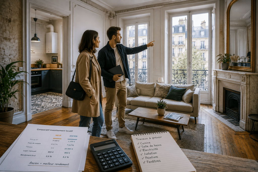 Investissement locatif : pourquoi l’ancien peut offrir un meilleur rendement que le neuf
