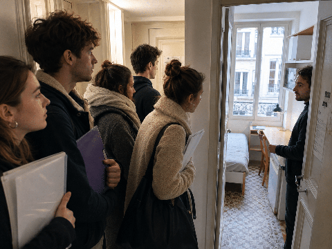 Logement étudiant : jusqu’à 1 638 demandes pour un studio à la rentrée 2026