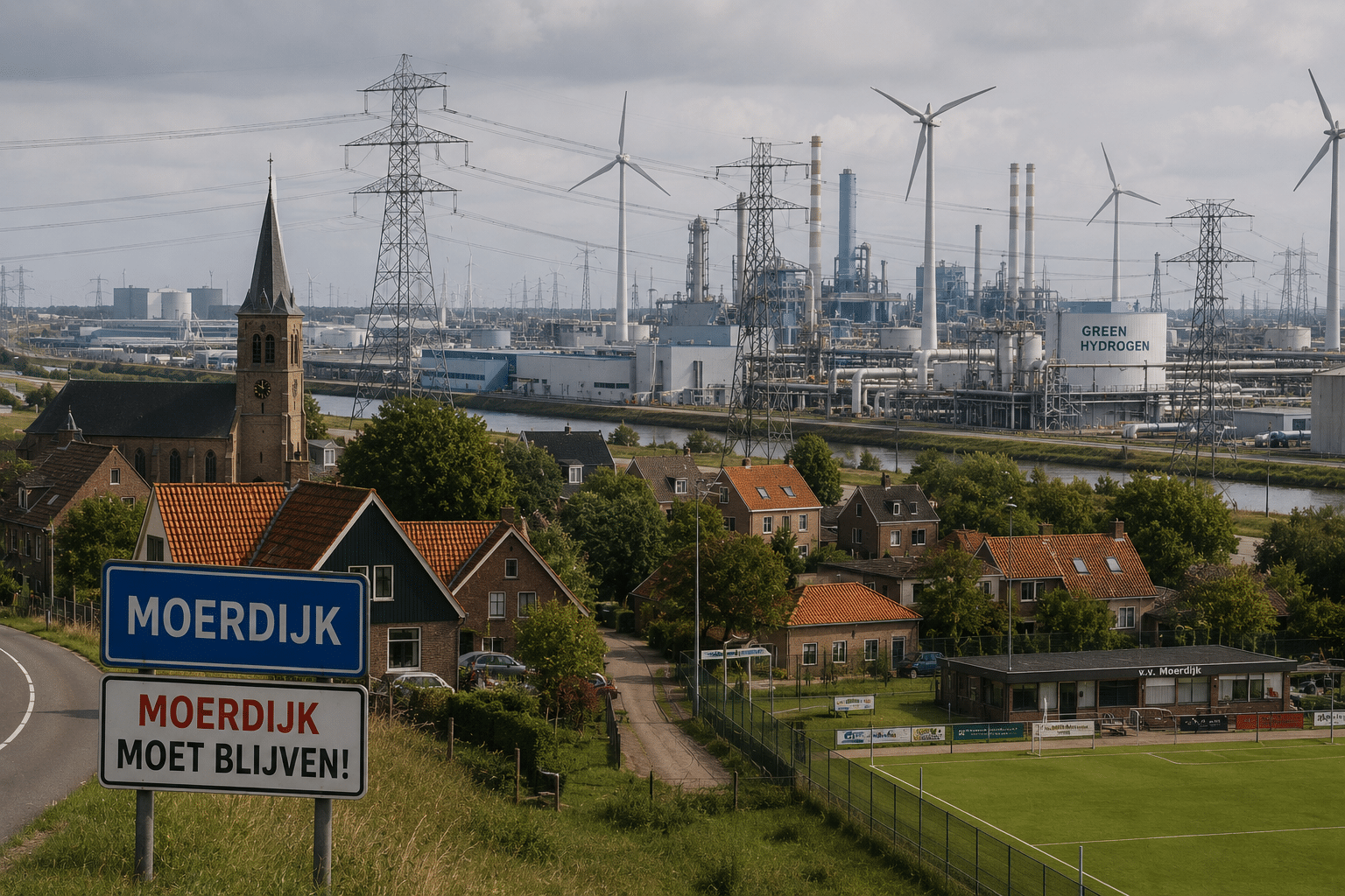 Aux Pays-Bas, ce village de 1 150 habitants pourrait être rasé pour l’énergie verte