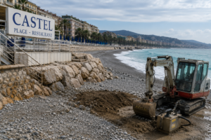 Travaux sans autorisation à Nice : cette plage privée poursuivie pour pollution du littoral