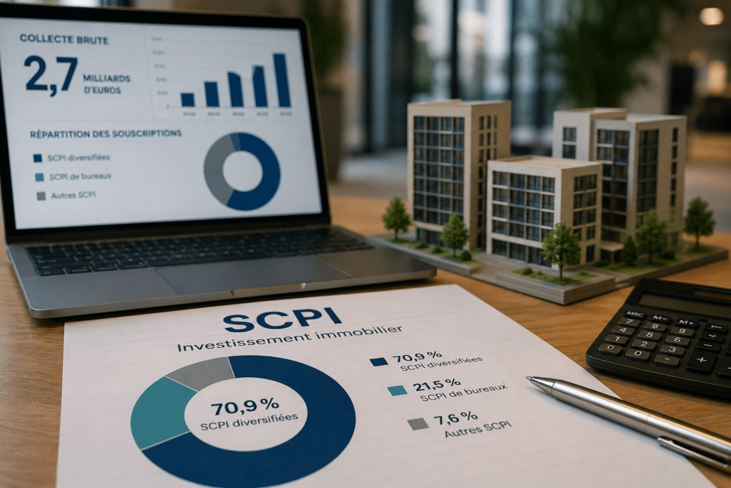 SCPI en 2026 : les fonds diversifiés captent désormais 70,9 % des souscriptions