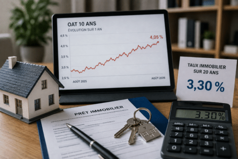 Pourquoi les taux des crédits immobiliers restent bas malgré une France qui emprunte à plus de 4 %