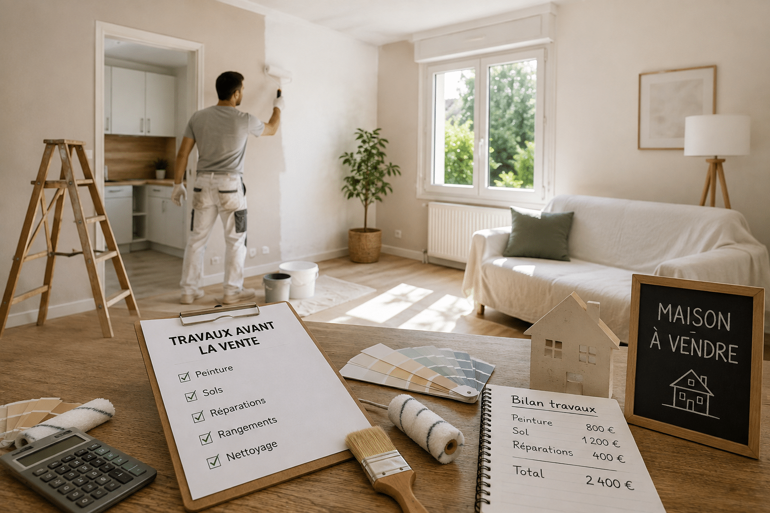 Rénover sa maison avant de vendre : quels travaux sont vraiment rentables ?