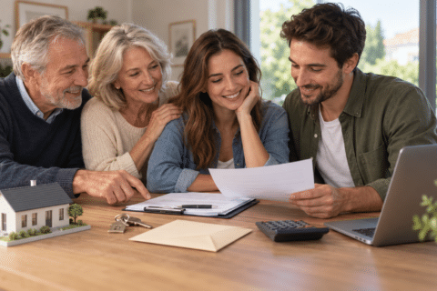 Achat immobilier : 26 % des primo-accédants reçoivent une aide de leur famille