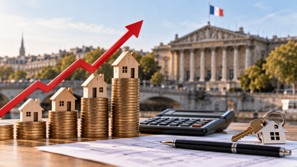 Votre crédit immobilier pourrait bientôt coûter plus cher à cause de la dette française