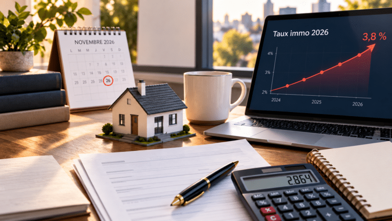 Crédit immobilier : les taux pourraient grimper à 3,80 % d’ici la fin 2026