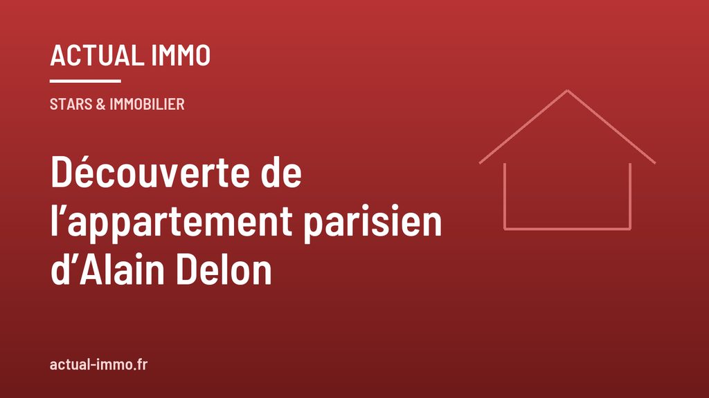 Découverte de l’appartement parisien d’Alain Delon