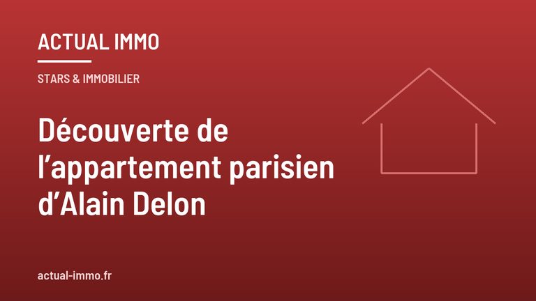 Découverte de l’appartement parisien d’Alain Delon