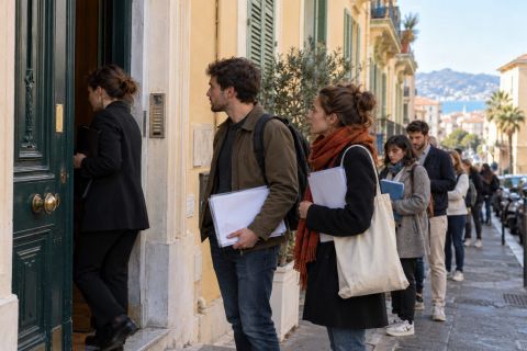 Location à Nice : 43 candidats par annonce, plus qu'à Paris