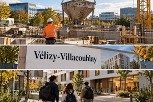 Immobilier étudiant à Vélizy-Villacoublay : 363 studios en 2028
