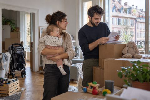 Prime déménagement CAF : jusqu'à 1 147,58 € pour 3 enfants