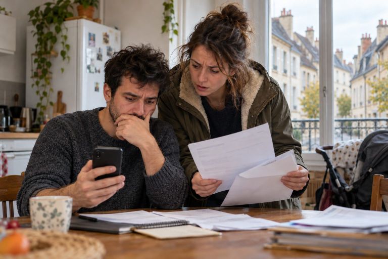 Recalcul aide CAF et changement de situation : délais et recours
