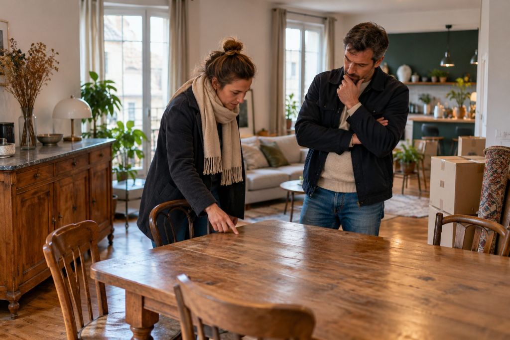 Reprise de meubles en vente immobilière : ce que le fisc tolère
