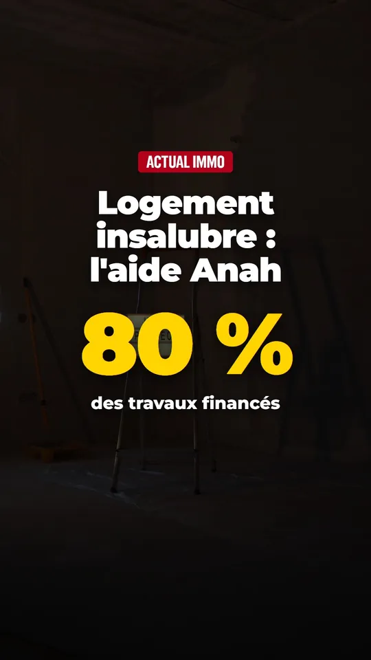 Vidéo : Logement insalubre : l'Anah paie jusqu'à 80 % des travaux