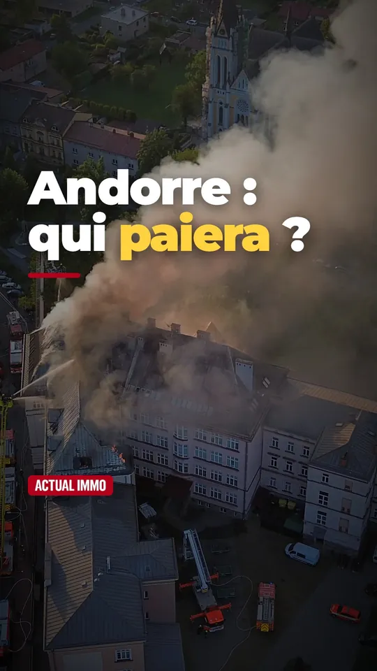 Vidéo : Incendie en Andorre : 32 logements de luxe ont brûlé