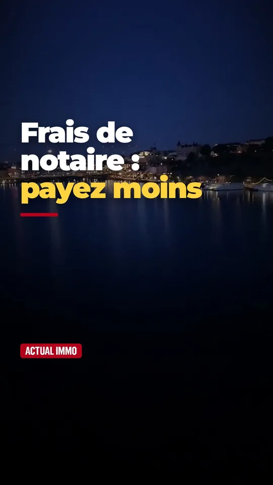 Vidéo : Frais de notaire : vous pouvez négocier une remise de 20 %