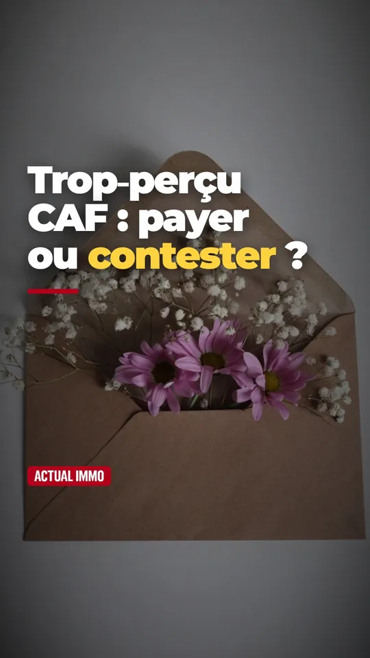Vidéo : Trop-perçu CAF : la Caf peut réclamer jusqu'à 2 ans